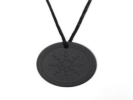 Special Classic Design Quantum Energy Pendant Lava Energy Stone Flower of Life Design Women Men Necklace Fashion Jewellery S24684713229