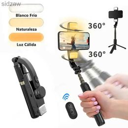 Selfie Monopods Universal joint Stabiliser Estabilizador Celular smartphone selfie stick fill light handheld action Kamerar Bluetooth tripod WX