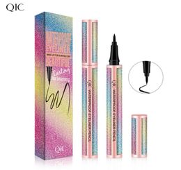 QIC Black Starry Sky Eye Liner Pencil Long Lasting Waterproof Eyeliner Pen SmudgeProof Cosmetic Beauty Makeup Liquid Eyeliner7131249