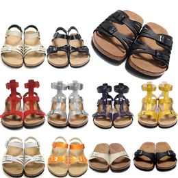 free shipping Designer Sandals slides slippers Womens Shoes Sandal Luxury Leather Summer beach Sandal women size 36-40