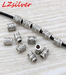 MIC 500Pcs Antique Silver zinc alloy Aztec Tube Beads Spacer 7x5mm DIY Jewelry D106793911