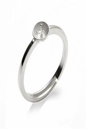 Simple Ring Jewellery Findings Sterling Silver 925 Stamped for DIY Making Pearl Ring Mount 5 Pieces7351819