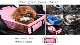 Pet Dog Seat Travel Accessories Mesh Hanging Bags Folding Pet Supplies Waterproof Dog Mat Blanket Safety Car Seat Bag1253996