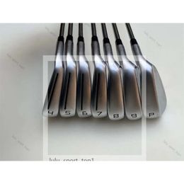 Helt ny järnuppsättning 790 Irons Sier Golf Clubs 4-9p R/S Flex Steel Shaft med huvudskydd 367