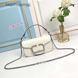 Diamond Crossbody Fashion Locoo Designer Single Leather Event Bag Woman Shoulder Vallenttiino Calf Bags Chain Vo Crystal Purse New Handbag Lady 2024 09AZ