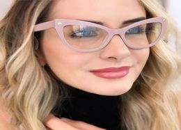 Luxury Cat Eye Designer Eyeglasses Glasses Fashion Vintage Spectacles Frame Transparent Glasses Women039s Eyewear Frames UV400 2113701