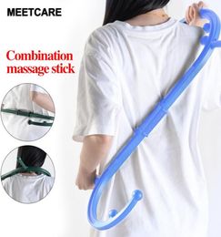 Trigger Point Self Massager Stick Theracane Body Muscle Relief Back Massage Hook Thera Cane Therapeutic Relaxation Pressure Tool9182037