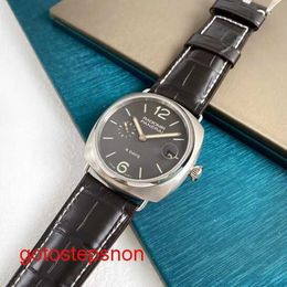 Fashion Wrist Watch Panerai RADIOMIR Series 45 Mm Diameter Manual Mechanical Leisure Business Luxury Watch PAM00346 Steel 45mm