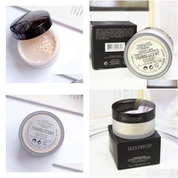 Face Powder Drop New Package In Black Box Laura Mercier Foundation Loose Setting Fix Makeup Min Pore Brighten Concealer Delivery Healt Dhwbx