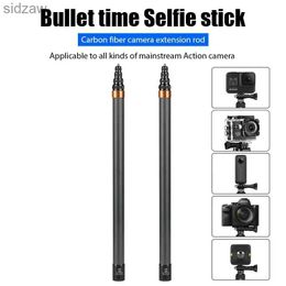 Selfie Monopods 2024 290cm 3M carbon Fibre invisible extended selfie stick Insta360 X3 extended 1.5/3M selfie stick WX