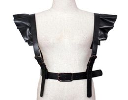 Belts 2021 Personality Shoulders Sexy Belt Faux Leather Body Bondage Corset Female Harness Waist Straps Suspenders9262518