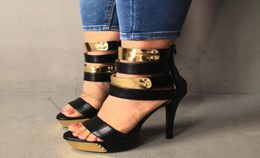 Laigzem Fashion Strappy Women Women Sandals Open Toe Back Back Platform Platform High Heels Sandals Женская туфли Sapato Feminino Женщина Большой размер 5012918