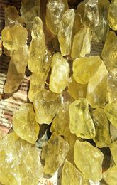 150g Raw Specimen Natural citrine Crystal Rough Stone original yellow quartz Mineral samples healing for home decoration2708608