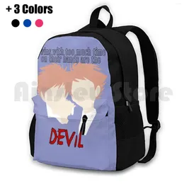 Backpack Twins With Too Much Time On Their Hands Outdoor Hiking Waterproof Camping Travel Ouran High School Host Club