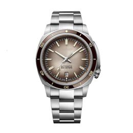 42Mm Automatic Sw200-1 Mens Diver ,Sporty Vintage Watch With Super Bgw9 Luminous ,Unidirectional Rotating Bezel