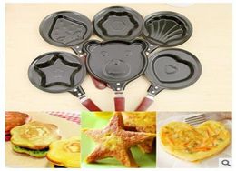 1 PCS Breakfast Omelette Pans Pancake Egg Fryer Skillet Mini NonStick Frying Pan Cookware1092300