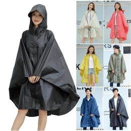 Raincoats Motorcycle Riding Women Men Waterproof Rain Coat Poncho Trench Chubasqueros Rainrainwater Big Cap Size XL L