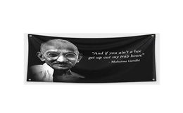 Toppest Chief Gandhi Flag 3x5ft Banner College Dorm Digital Printing 100D Polyester Fast Outdoor 5978794
