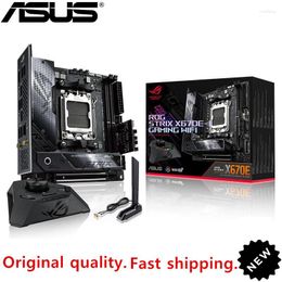 Motherboards For ASUS ROG STRIX X670E-I GAMING WIFI Motherboard Socket AM5 AMD X670 Original Desktop PCI-E 5.0 M.2 Sata3 Mainboard