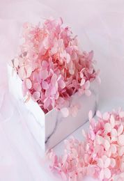 20g Natural Fresh Preserved Flowers Dried Hydrangea Flower Head For DIY Real Eternal Life Flowers Material Wedding Party Decor T205295768