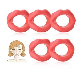 Silicone Face Slimmer Mouth Tightener Chin V Up Trainer AntiAging Face Masseger Muscle Exercise Mouthpiece Tool Beauty Gift Foo7253372