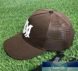 AM LOGO TRUCKER HAT Ball Cotton Canvas Tennis Cap Teenagers Caps Baseball hat Peaked Comfortable Breathable Hats1665644