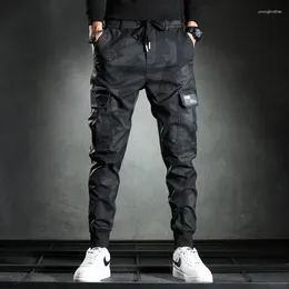 Men's Pants Camouflage Casual Drawstring Cargo Slim Fit Fashion Elastic Waist Leggings Sweatpants