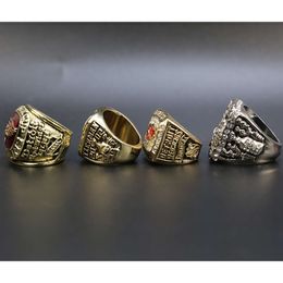 Sa16 Band Rings Nhl 1997 1998 2002 2008 Detroit Red Wings Championship Ring 4pcs Set