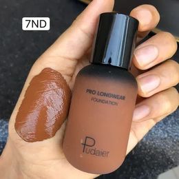 Face Foundation Makeup Base Cream Mineral Full Coverage Concealer No Cracking Drying Waterproof Corrector y240425