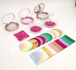 100 Pcs Internal Holographic Glitter Background Pape for the Inside of the lashes packaging box make up eyelash packaging box8455661