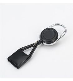 Retractable Keychain Lighter Protective Leashes Case Sleeve Holder Outdoor Lighters Portable Protecti4380240