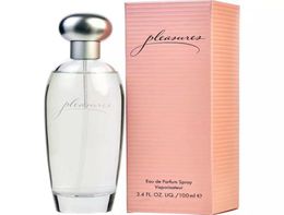 Woman 100ml Pleasures Perfume Fragrance Eau De Parfum 34floz Long Lasting Smell Floral Flower Scent EDP Lady Girl Cologne Spray 4510025