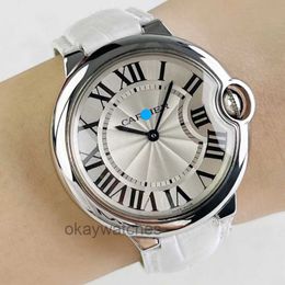 Unisex Dials Automatic Working Watches Carter New Womens Watch Blue Balloon Series Precision Steel 36 6mm Quartz W6920087