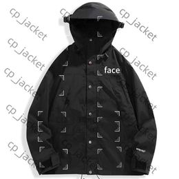 Northfaced Jacket Men's Fashion Outerwear Coats North Jackets Casual Windbreaker Long Sleeve Outdoor Letter Large North Waterproof Jacket 4553