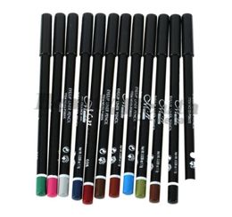 1set Pencil Pen 12 colours Set Cosmetic Makeup Eyeliner Eye Lip Liner Eyebrow 9831917
