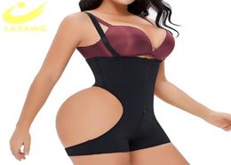 LAZAWG Women Waist Trainer Panties Booty Enhance Seamless Shapewear Belly Faja Slim Shapers Corset Butt Lifter Underwear Briefs 227083143