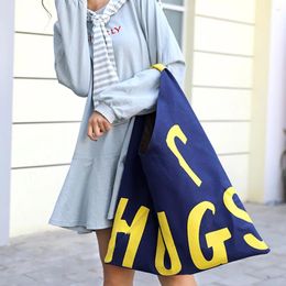 Shoulder Bags Top Brand Women Bolso Fashion Women's Large Capacity Canvas Beach Handbag Stundent Luxury Sac A Main#20