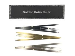 Stainless Steel Microblading Eyebrow Ruler Golden Ratio Eyebrow Stenci Measurement Shaping Tattoo Tool Permanent Makeup Accessorie5846567