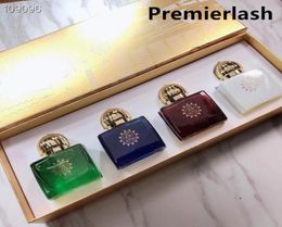 Premierlash Amouge Perfume 30ml 4pcs Set Green Blue Red White Bottle 4 Smell Brand Men Women Fragrance Gift Suit Lasting Spray Top7079211
