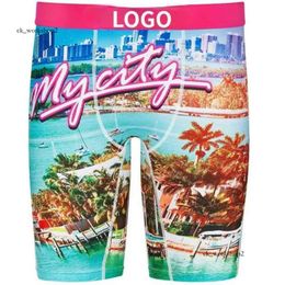 Psds Underwear Psds Underpants Psds Underpants Psds Underwear Ps Ice Silk Underpants Breathable Printed Boxers With Package Plus Size New Printed Men 24Ss 902