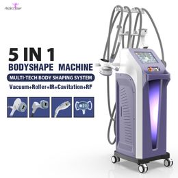 Vela Shape Body Sculpting Velaslim Abdomen Infrared RF Vacuum Roller Slimming Machine Skin Tightening Face lifting Cellulite Removal Wrinkles Removal Device