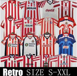 Retro Guadalajara Chivas soccer jerseys 1995 1996 1997 1998 1999 2000 2006 Vintage football shirts 1960 94 95 96 97 98 99 00 01 02 03 06 07 08 uniform 60th 100TH 110th