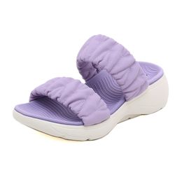 2024 Slippers sandal slide women shoes indoors outdoors black blue beach strap sandals summer sports size 36-42 casual