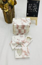 H whole false eyelash Packaging Box 3d Mink lashes Faux Cils stripe Empty paper lash boxes marble case Butterfly heartshaped 5411318