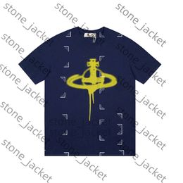 viviane westwood shirt Men's T-shir t viviane westwood T-shirt Brand Clothing Men Women Summer westwood shirt with Letters Cotton Jersey High Quality Tops 3377