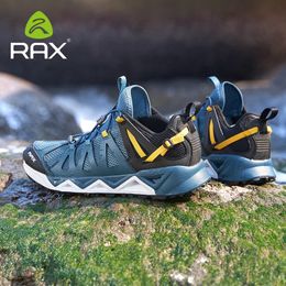 Rax Men Upstream Shoes Outdoor Trekking Wading Aqua Shoes Breathable Mesh Quick drying ankle women Sneakers walking Non-slip 240424