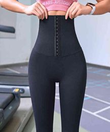 Nxy Women Leggings Slimming Pants Waist Trainer Up Butt Lifter Sexy Shapewear Tummy Control Panties Trouser Body Building 2206139482800