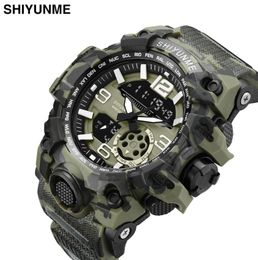 Relogio Mens Watch Luxury Camouflage GShock Fashion Digital Led Date Sport Men Outdoor Electronic Watches Man Gift Clock Wristwatc2815136