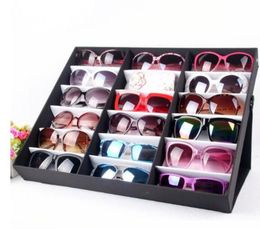 summer glasses display case woman man Sunglasses display rack black red sun glasses showing stand 9463047