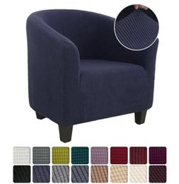 Jacquard Sofa Armchair Seat Cover Elastic Coffee Tub Protector Slipcover Home Chair Decor Covers1424958